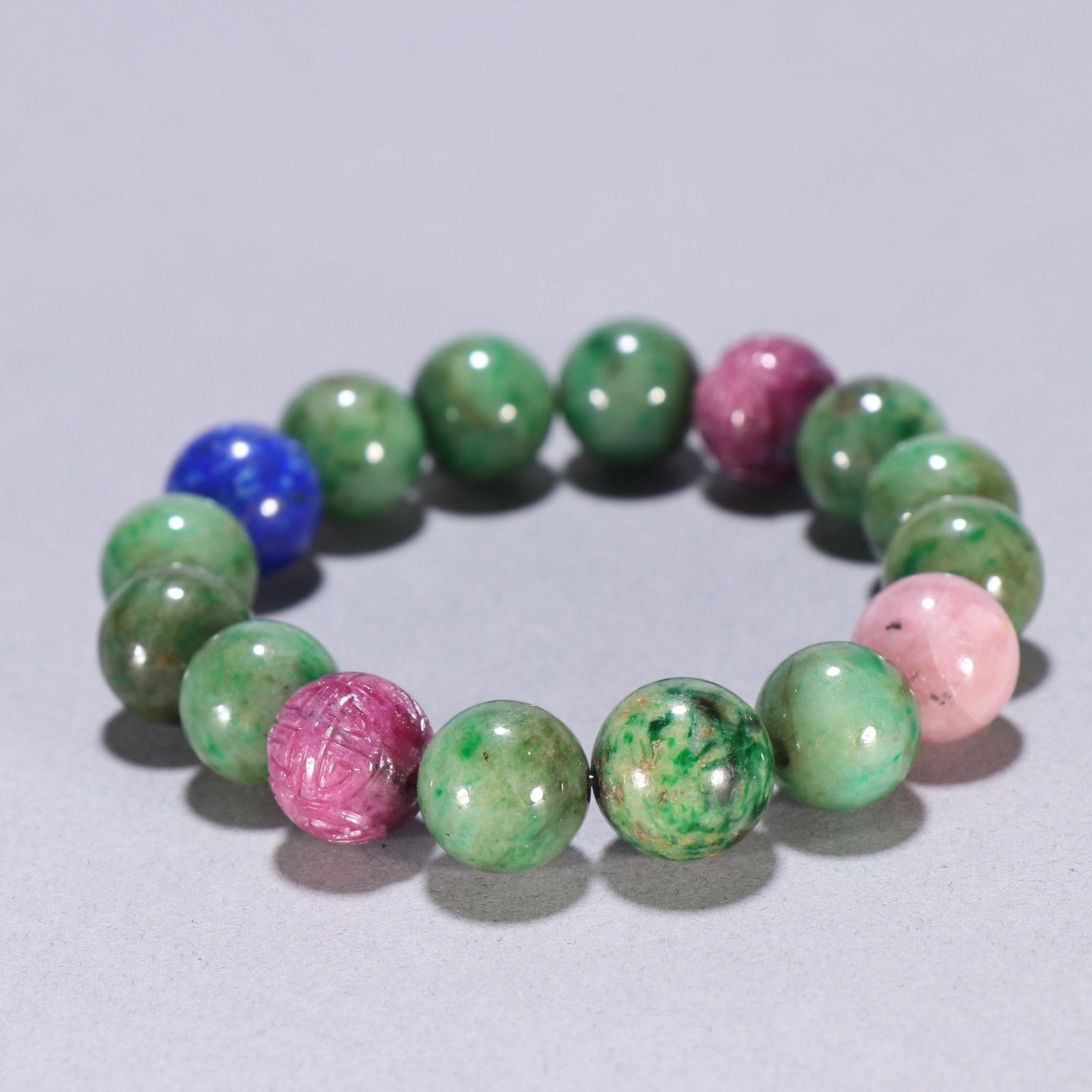 An Exquisite Jadeite Bracelets - 9