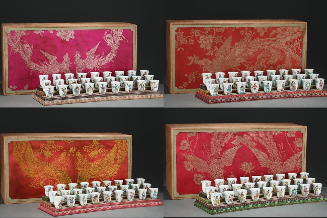 A beautiful Qing Dynasty Qianlong period 108 generals famille rose cup: A famille rose cup made during the Qianlong period of the Qing Dynasty, featuring 108 generalsSIZE:H:6.3cm D:5.7cm(The Dimensions Of All Batches Are Manually Measured.If You Need More Detailed Informa