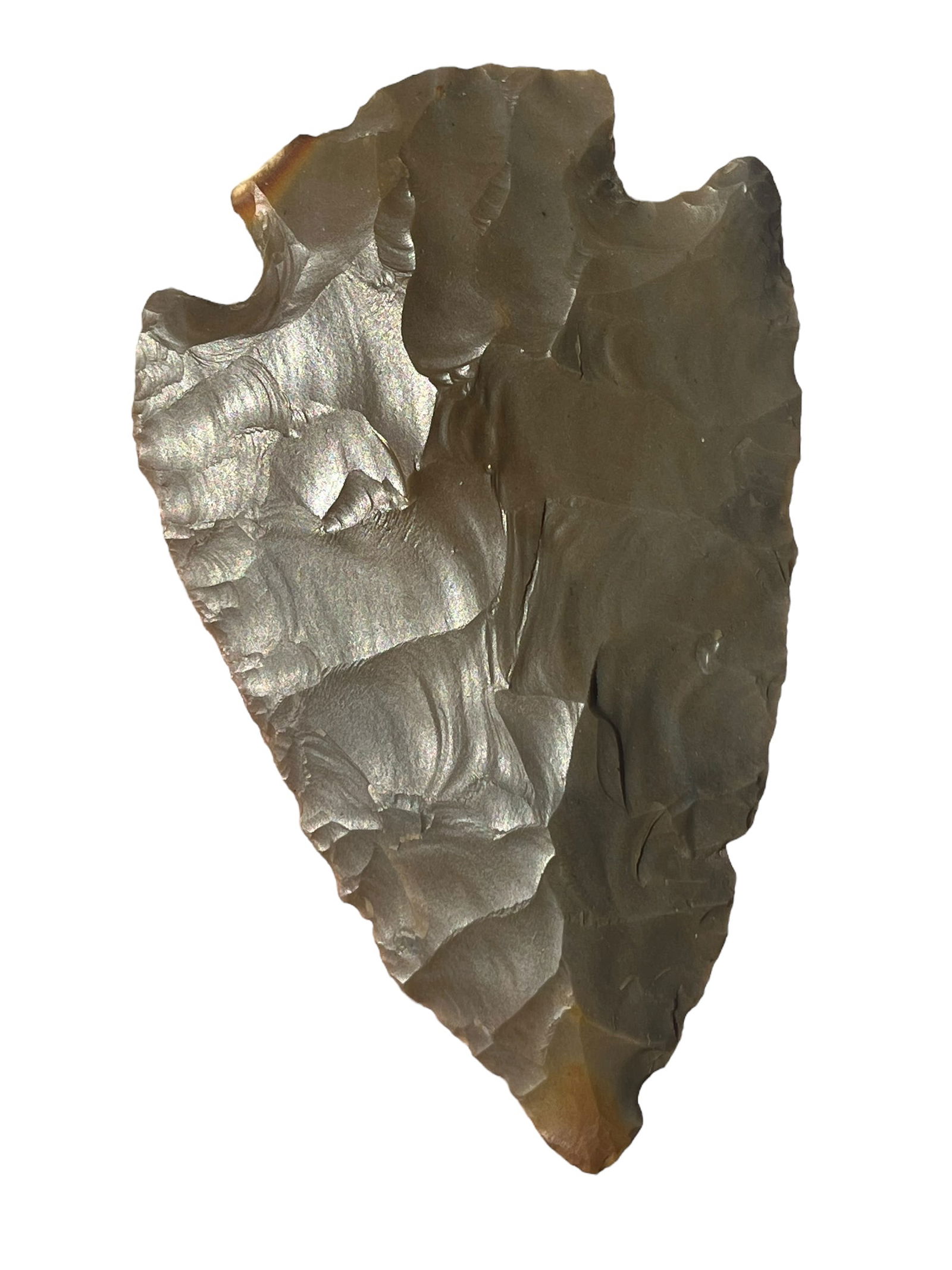 Cobden Chert Hopewell Arrowhead. Henderson County, Kentucky. Ex Wheeler Collection (1 of 3)