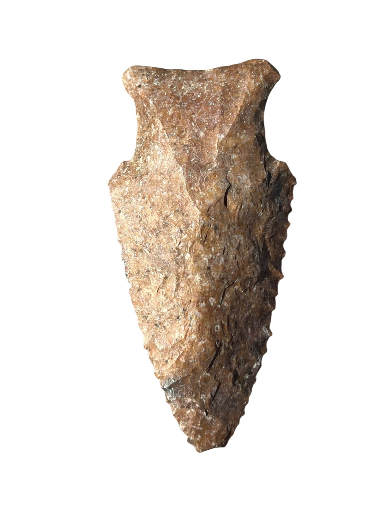 Hardin Arrowhead. Harrodsburg Chert. Monroe County, Indiana (1 of 2)