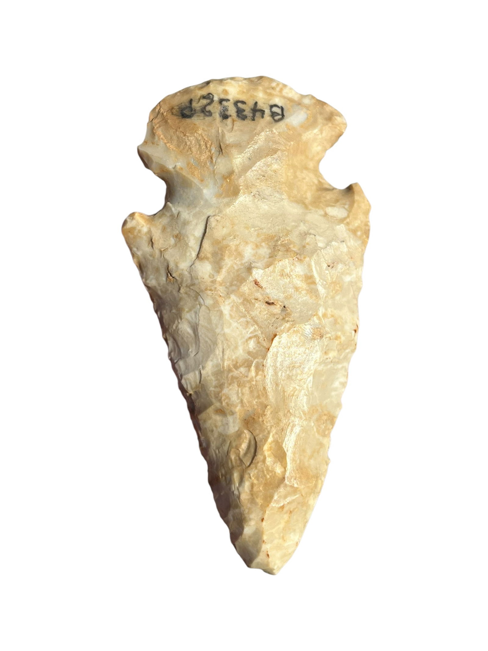 Dovetail Arrowhead. Macon County, Illinois (1 of 2)