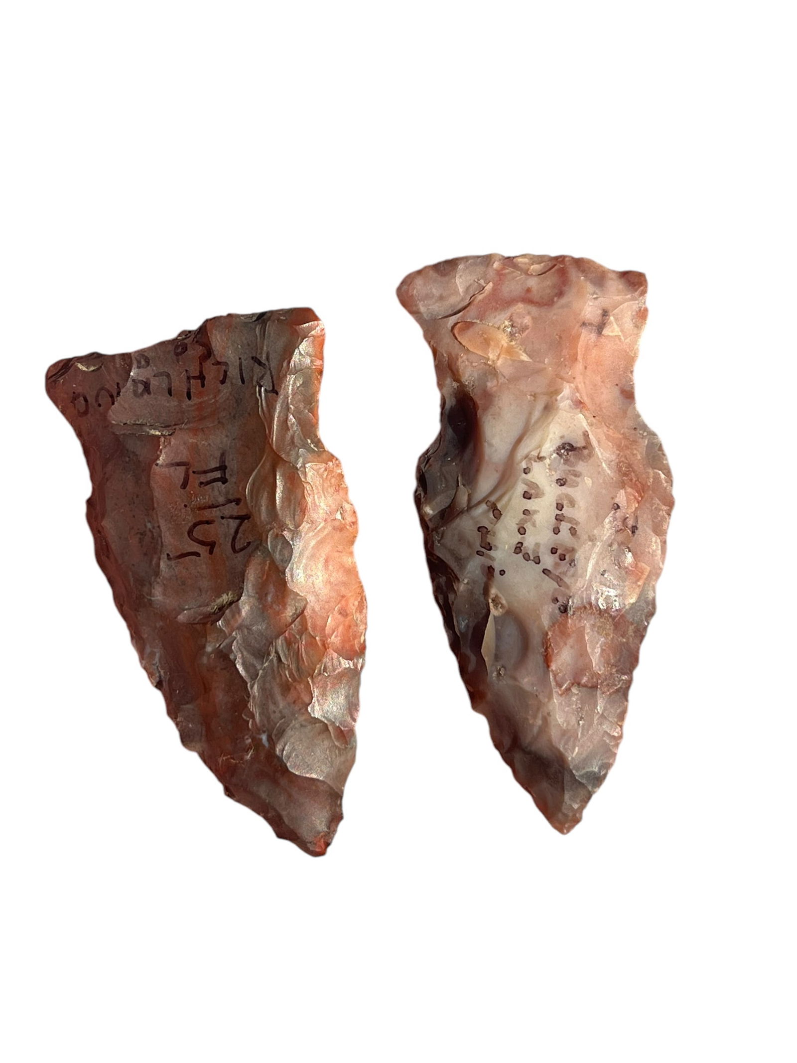 2 Ohio Flintridge Arrowheads (1 of 2)