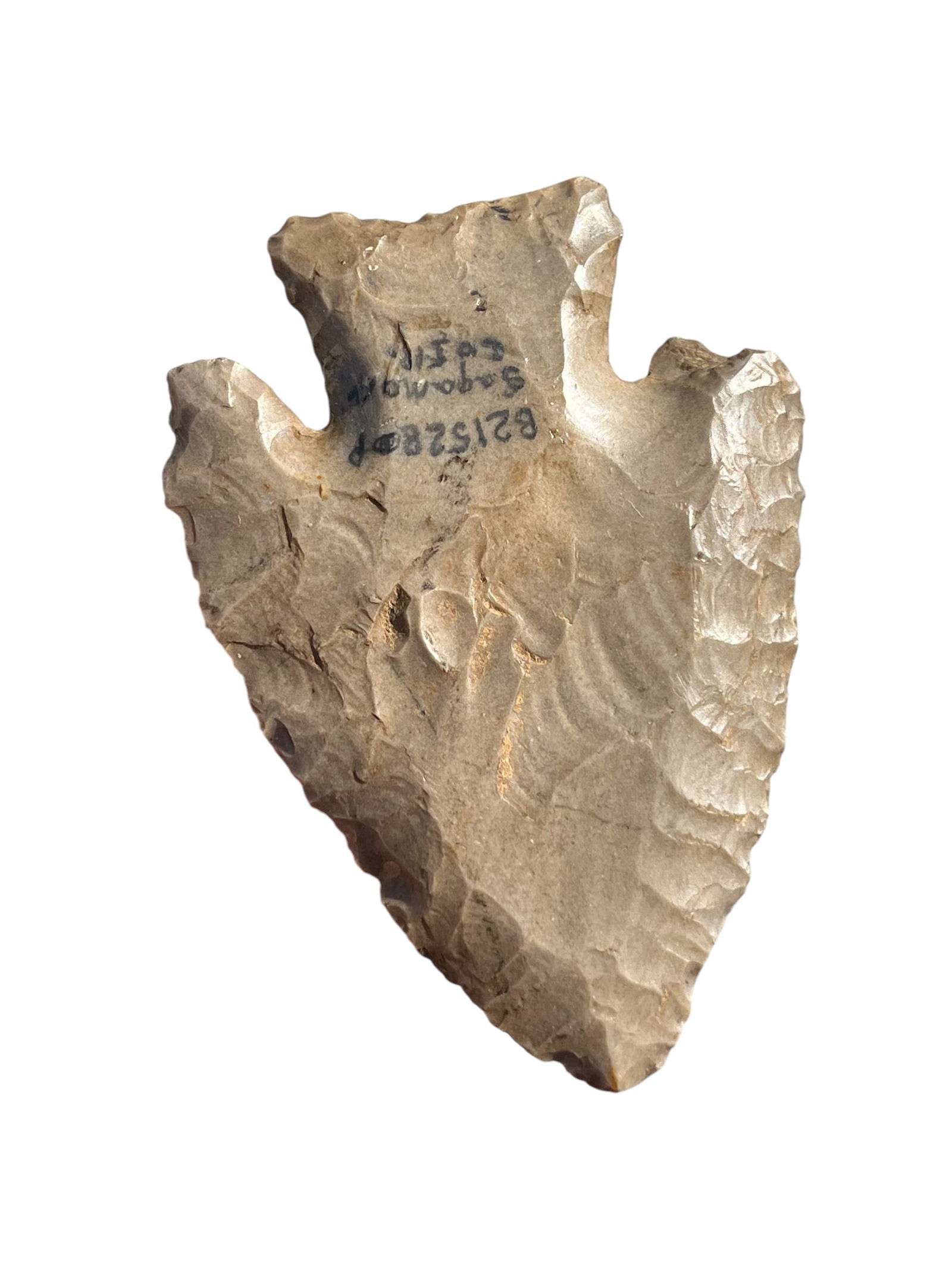 Lost lake arrowhead. Sangamon county, Illinois (1 of 3)