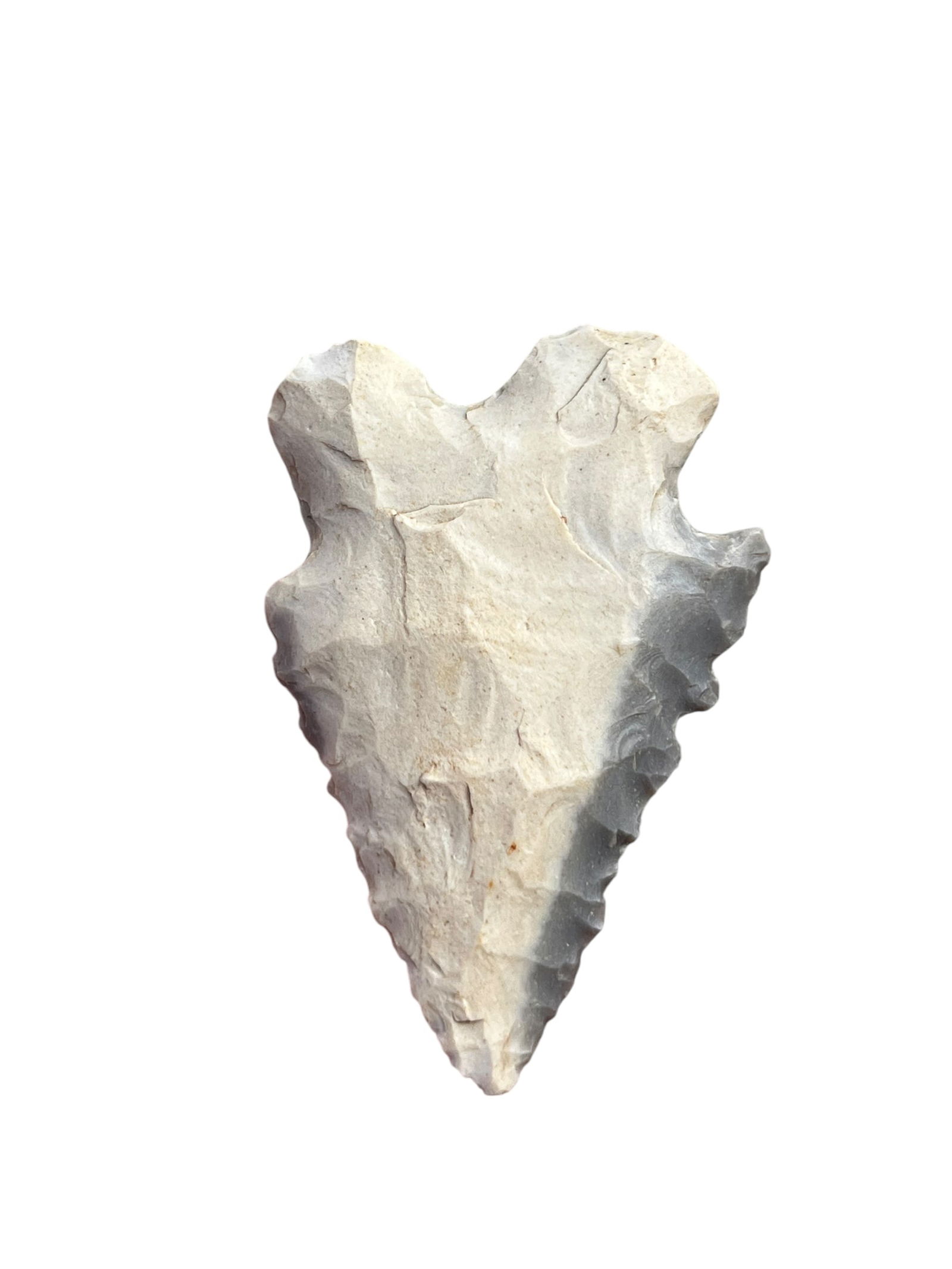 Two-Tone McCorkle Arrowhead. Harrison County, IN (1 of 3)