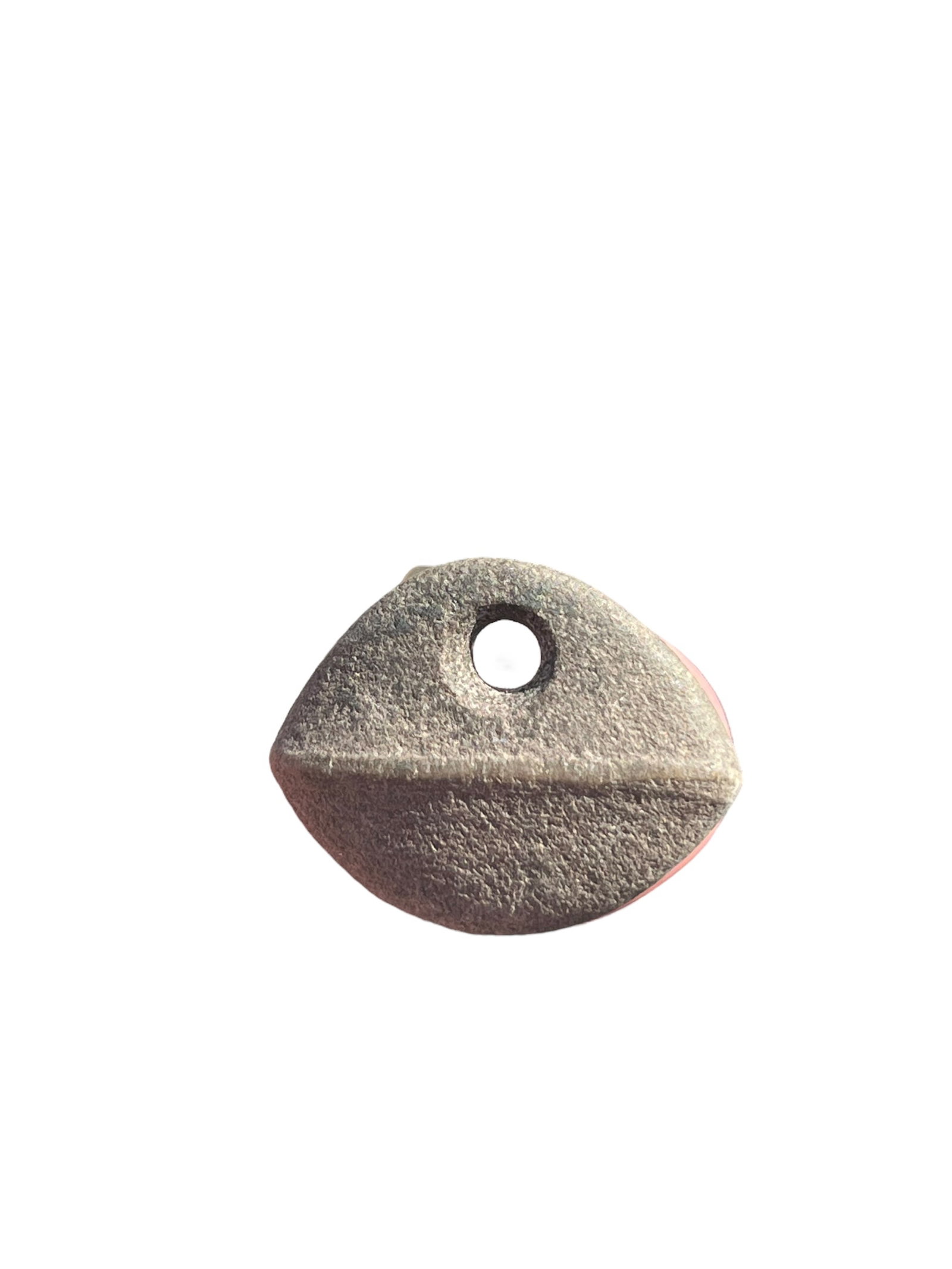 Precolumbian Pendant. Sinker Shaped: Precolumbian pendant sinker shaped. 15/16”