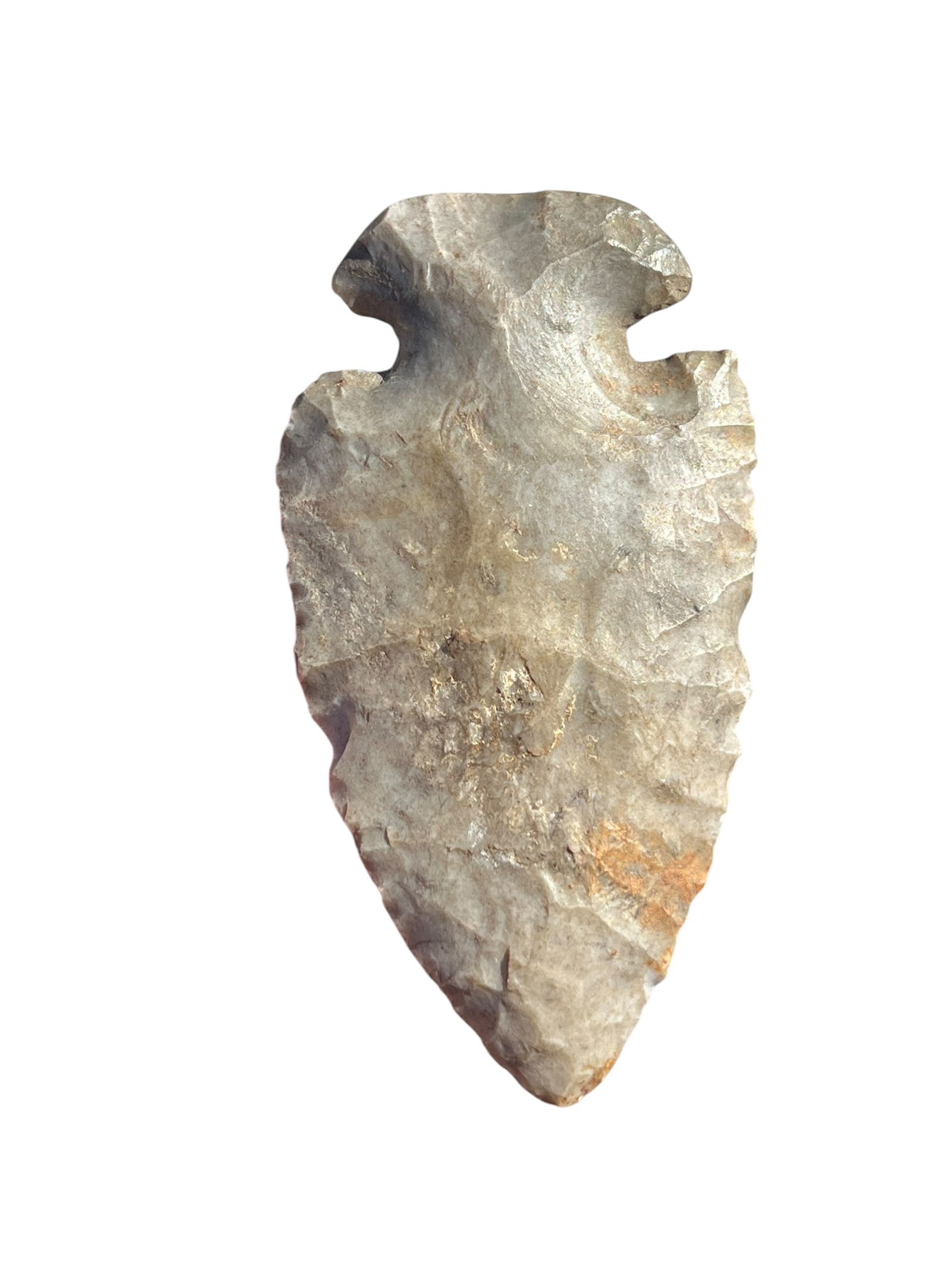 Dovetail Arrowhead. Indiana Green. Marion Co, IN. (1 of 3)