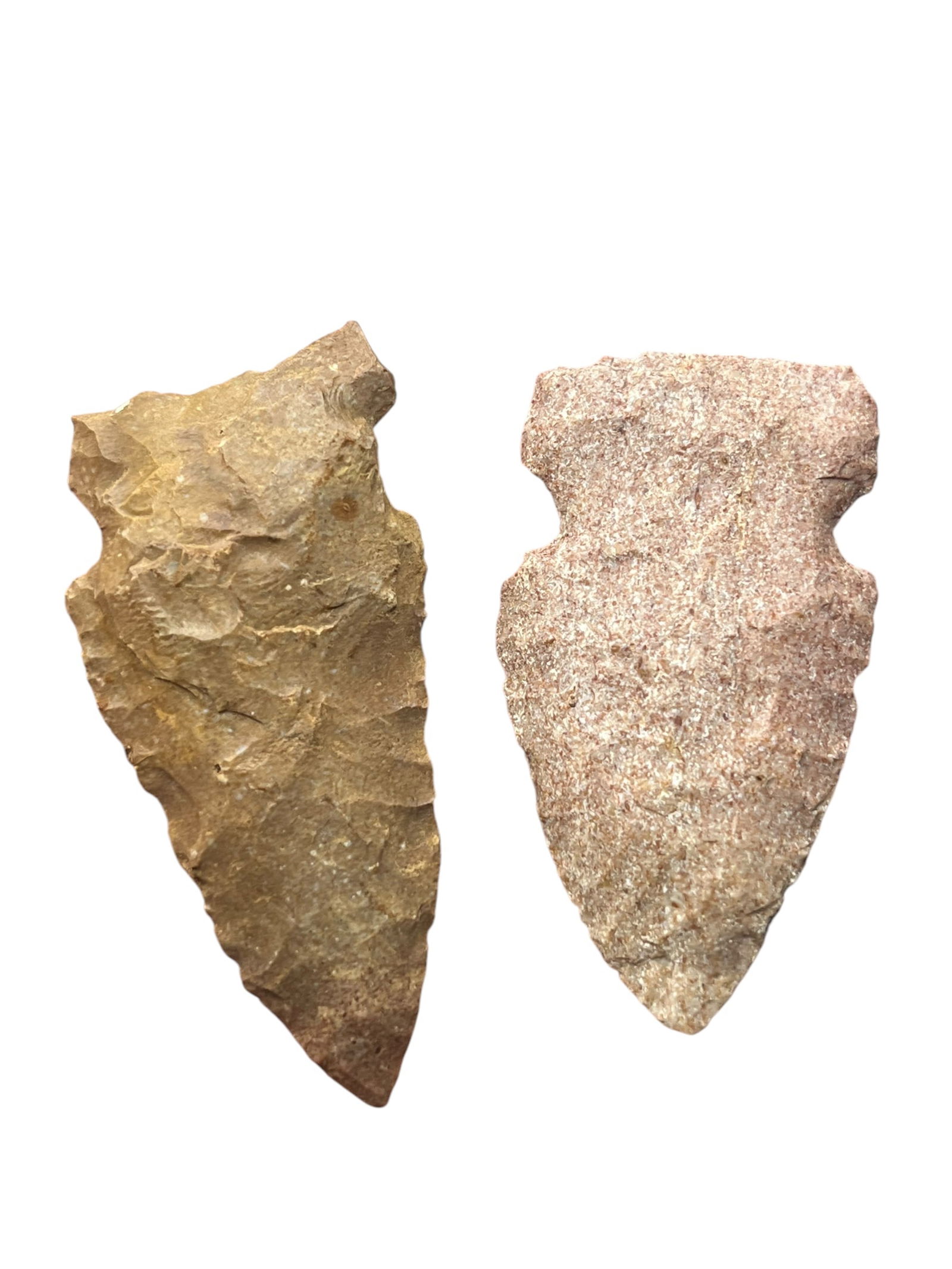 2 Big Sandy Arrowheads. Logan County, KY (1 of 2)