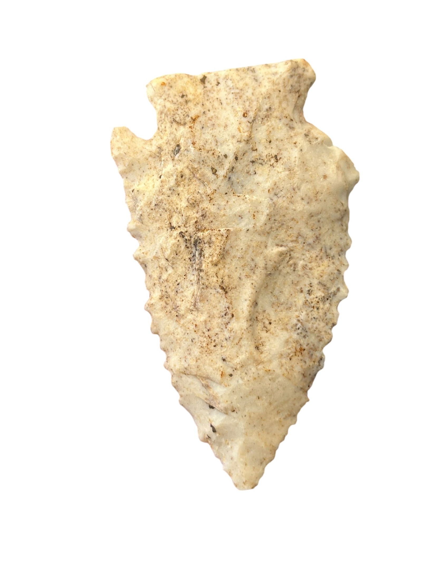 Archaic Arrowhead. Fayette County, IL (1 of 3)