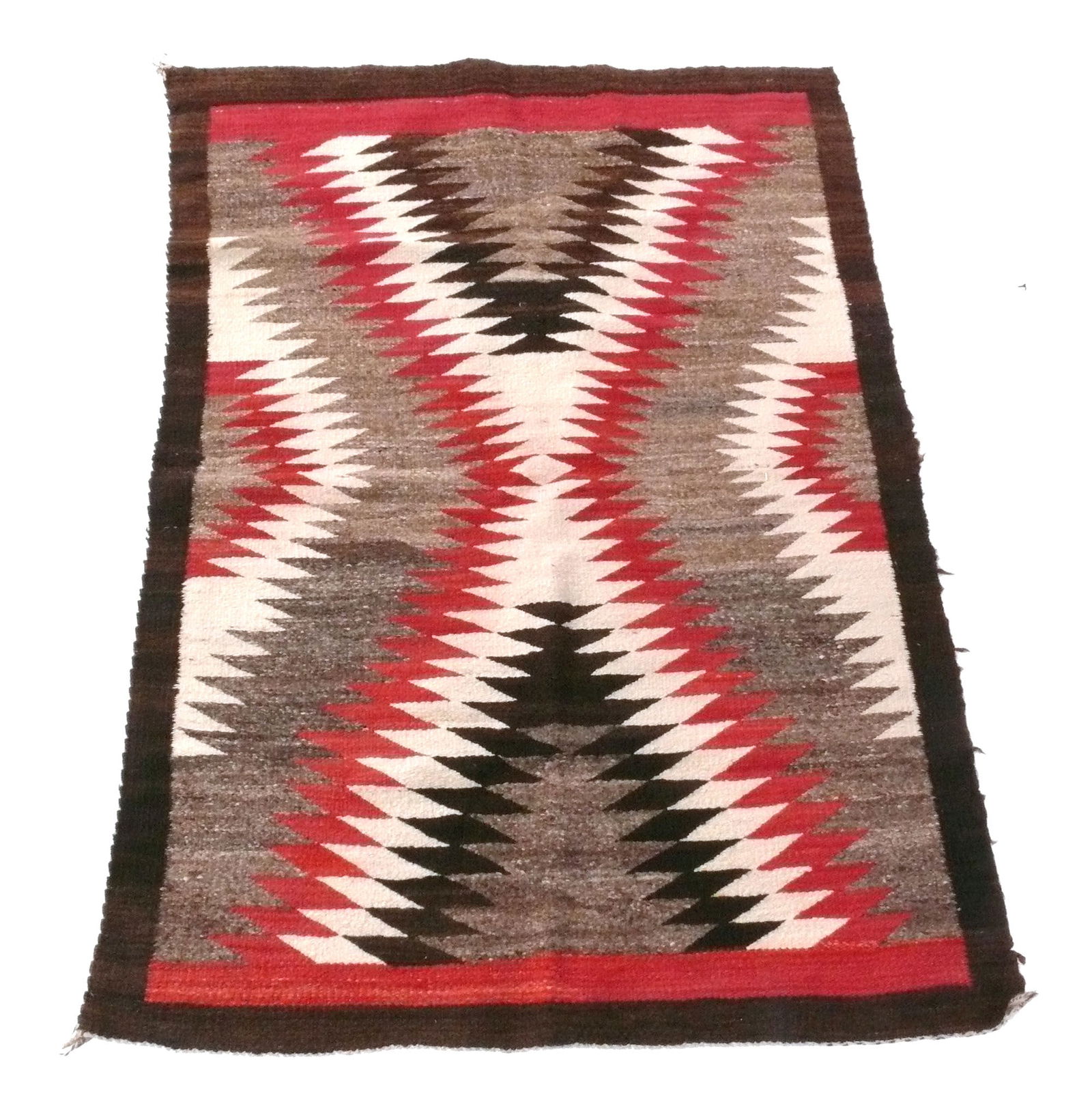 Navajo Rug Native American Saddle Blanket Carpet from the estate of Fritz Scholder and Donna Fuller (1 of 6)