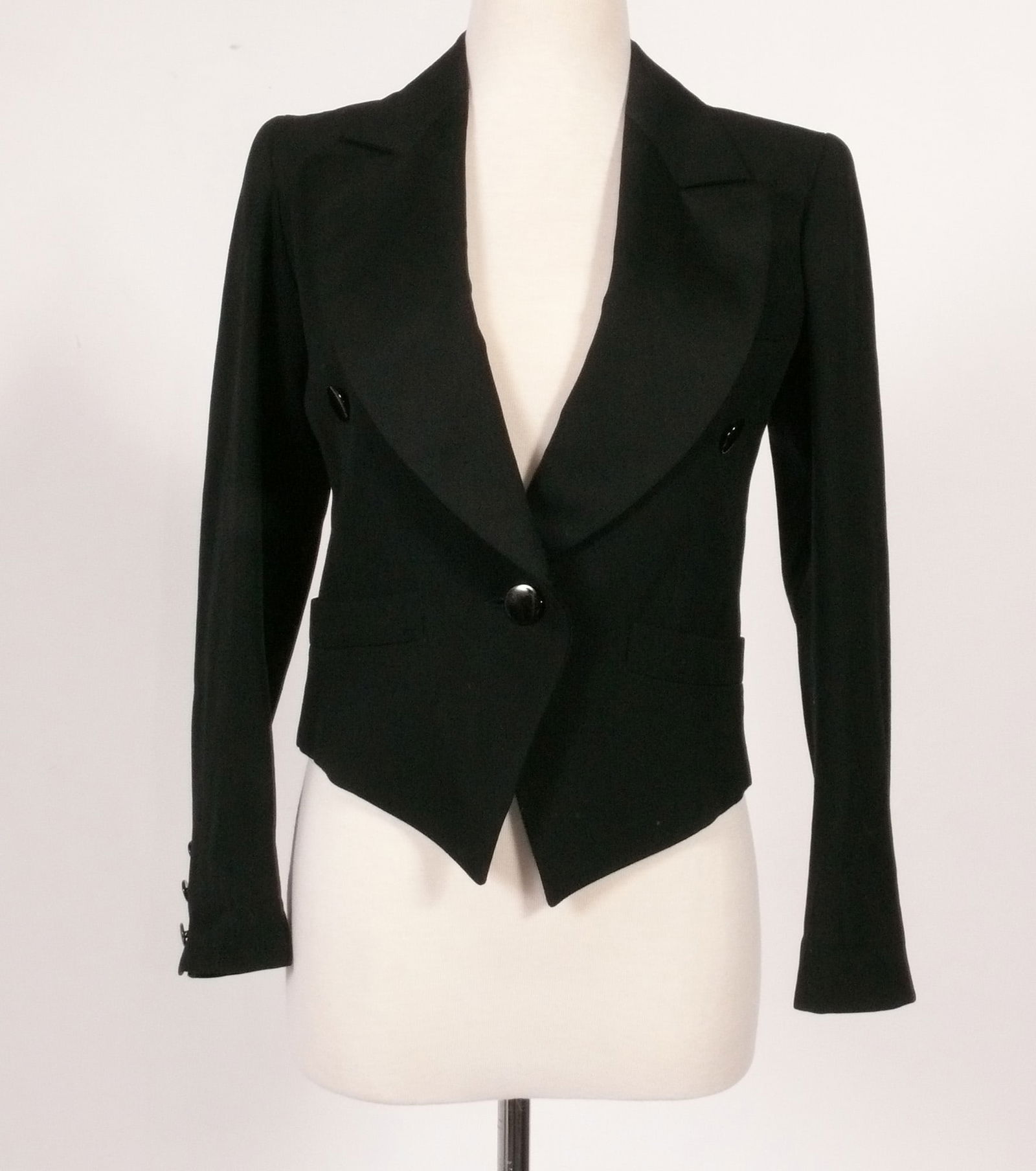 Vintage Saint Laurent Rive Gauche Women's Tuxedo Jacket (1 of 5)