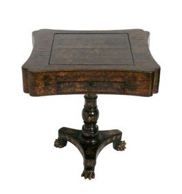Chinoiserie Game Table late 19th Century from Estate of Jackie Rogers Fashion Designer (1 of 9)