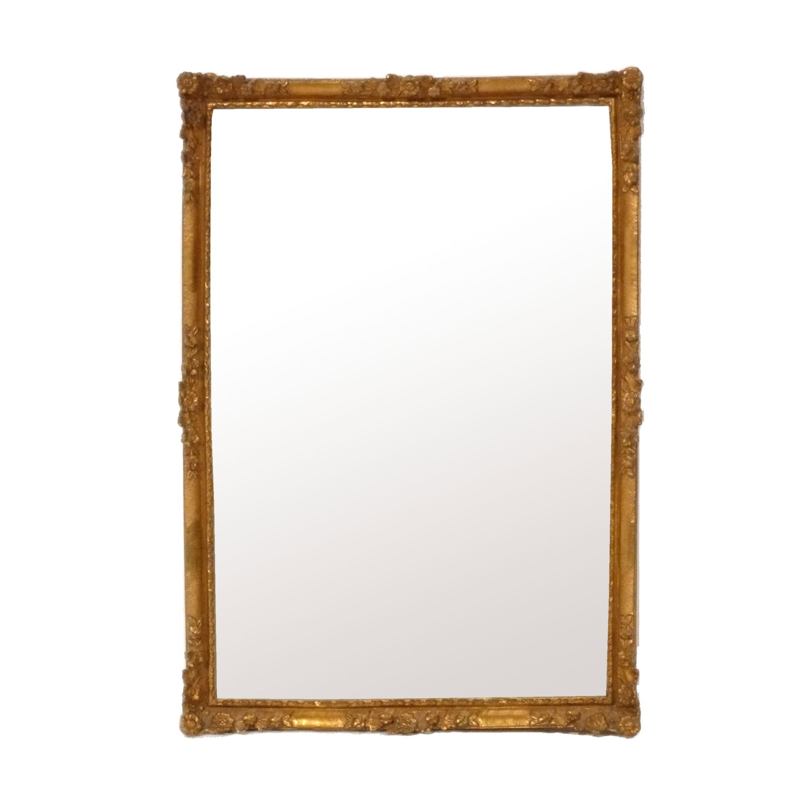 Gilt Wood Mirror from The Carlyle Hotel NYC: Gilt Wood Mirror, recently removed from The Carlyle Hotel, as they "modernized" and removed many items that don't have a "modern" look. It measures an impressive 29"H x 20.5"W x 2"D. This is your chan