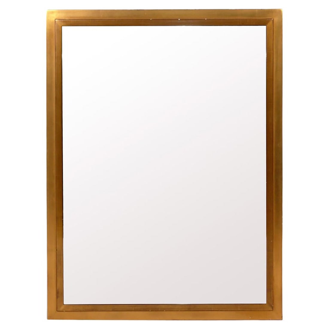 Clean Lined Gilt Metal Mirror from The Carlyle Hotel NYC (1 of 3)