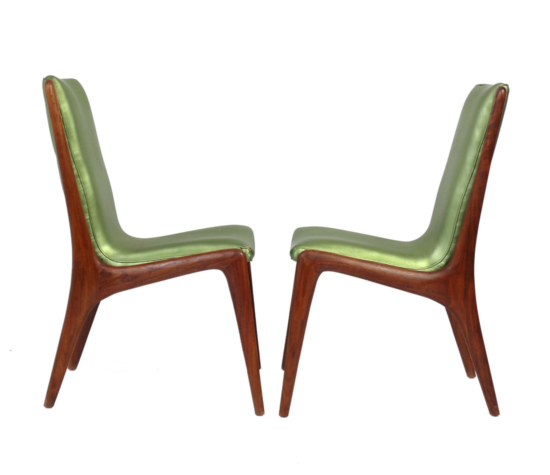 Vladimir Kagan Sculptural Chairs Set of Two Signed (1 of 6)