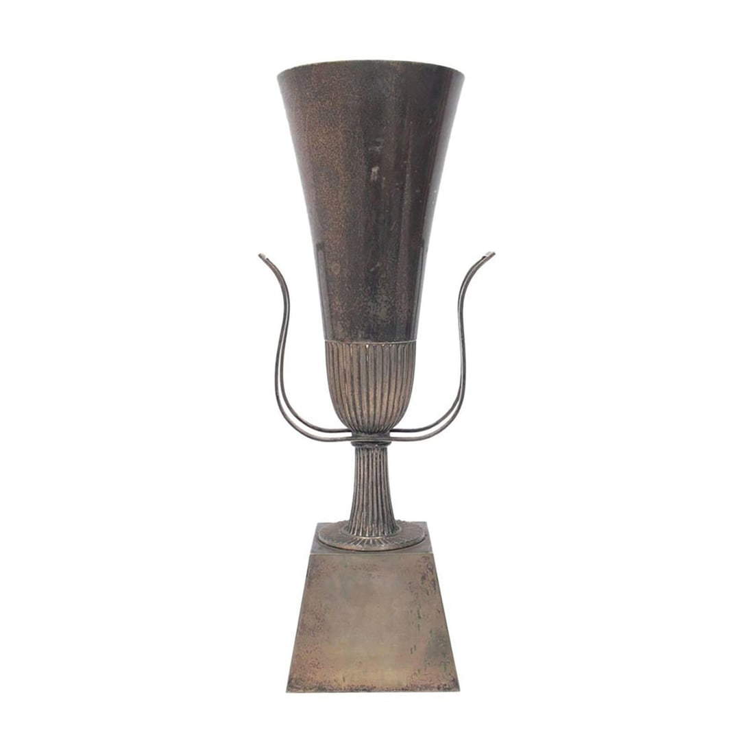 Tommi Parzinger Silver Plated Urn Lamp Elegant Modern (1 of 4)