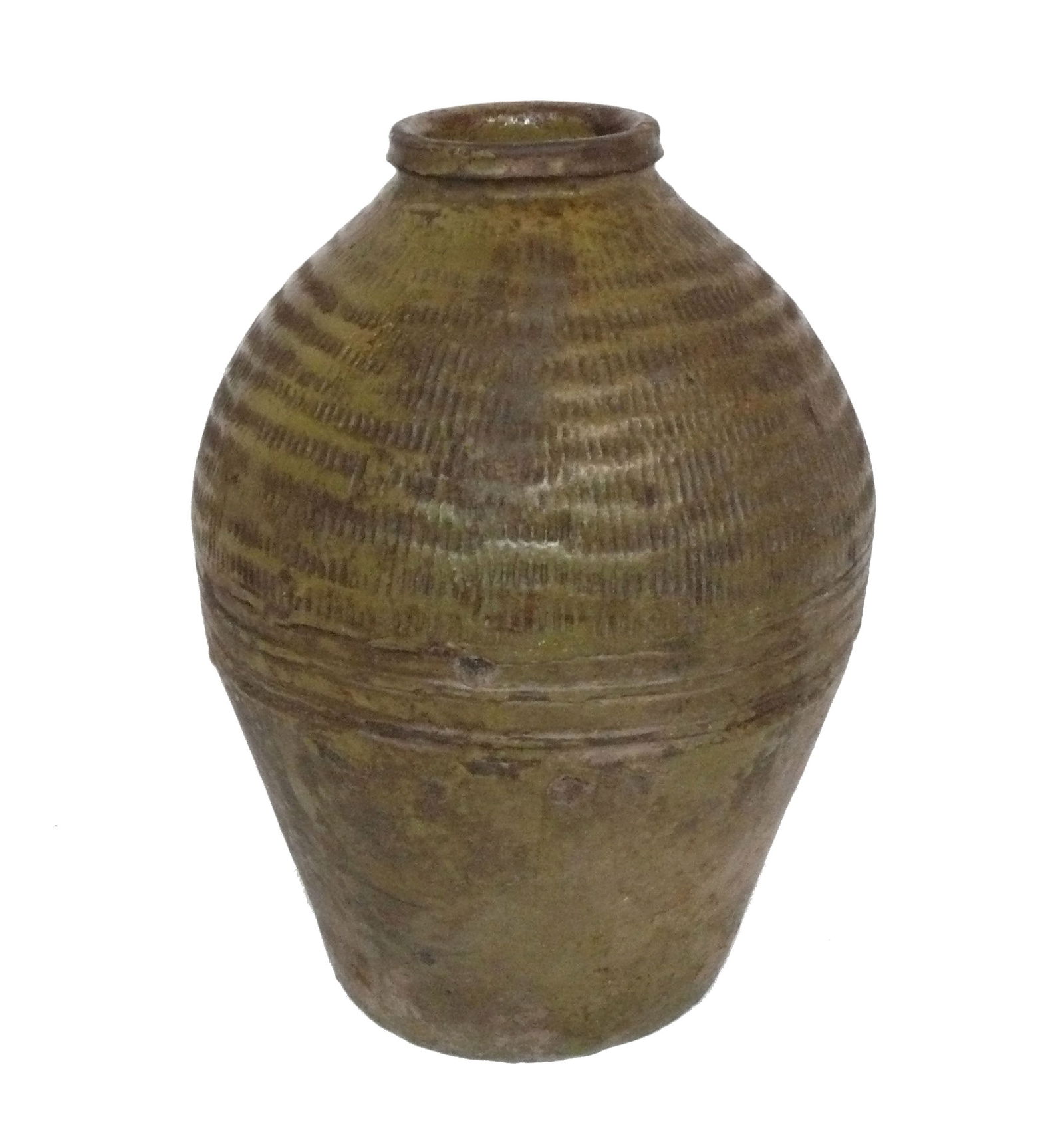 Antique Asian Pottery Vase (1 of 5)