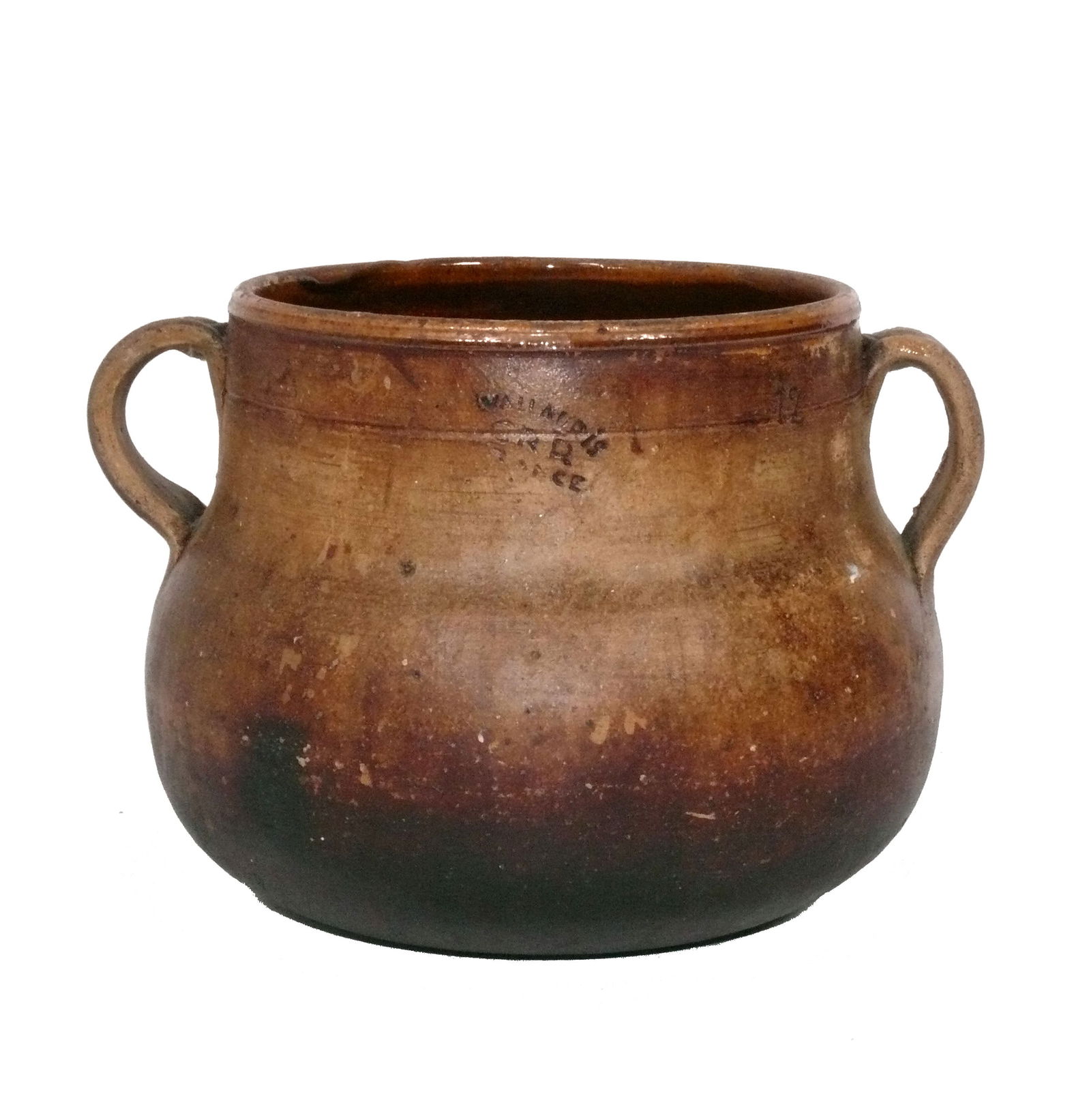 Vallauris Pottery Vase or Planter France Mid Century (1 of 7)