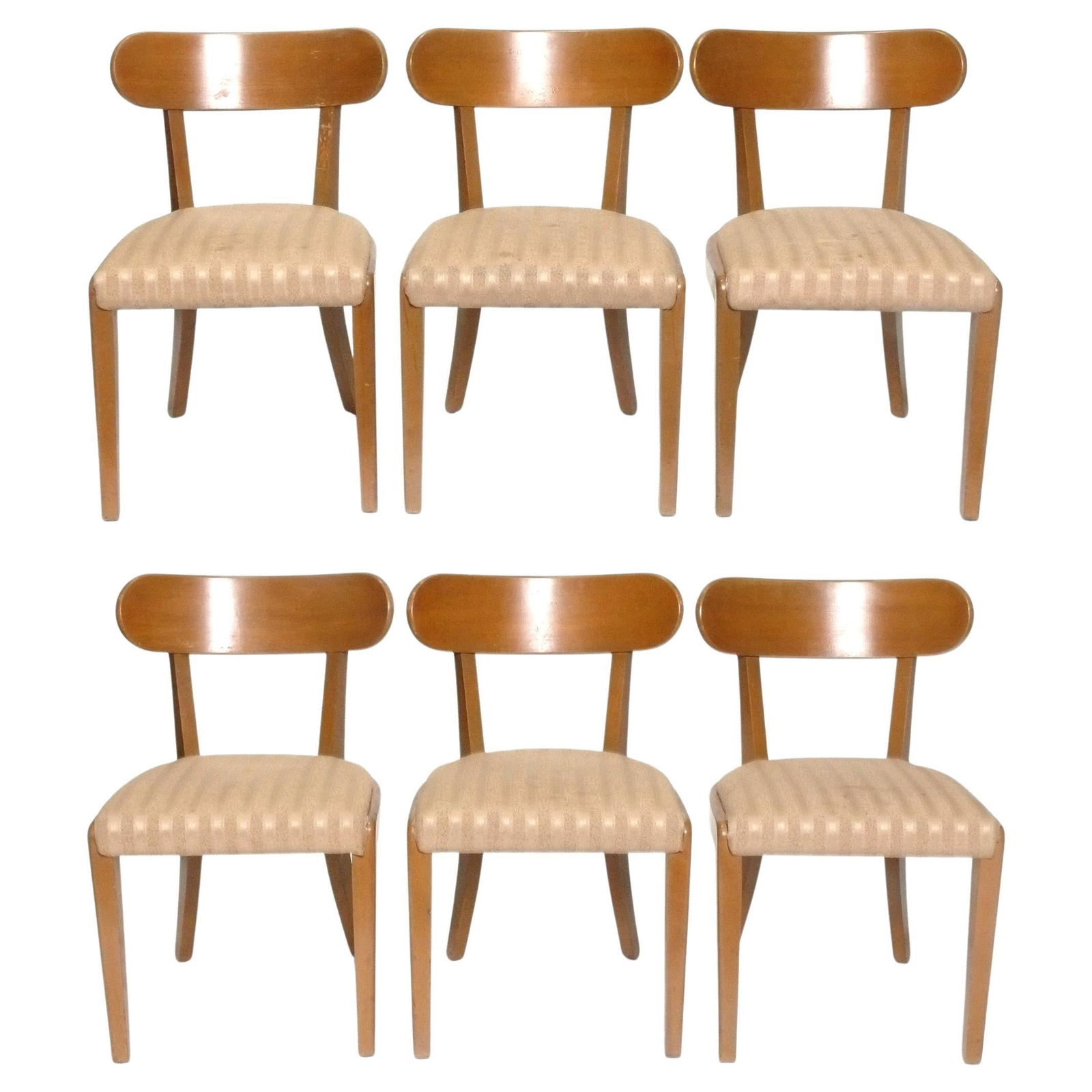 Set of Six Dining Chairs Designed by Edward Wormley for Drexel (1 of 7)