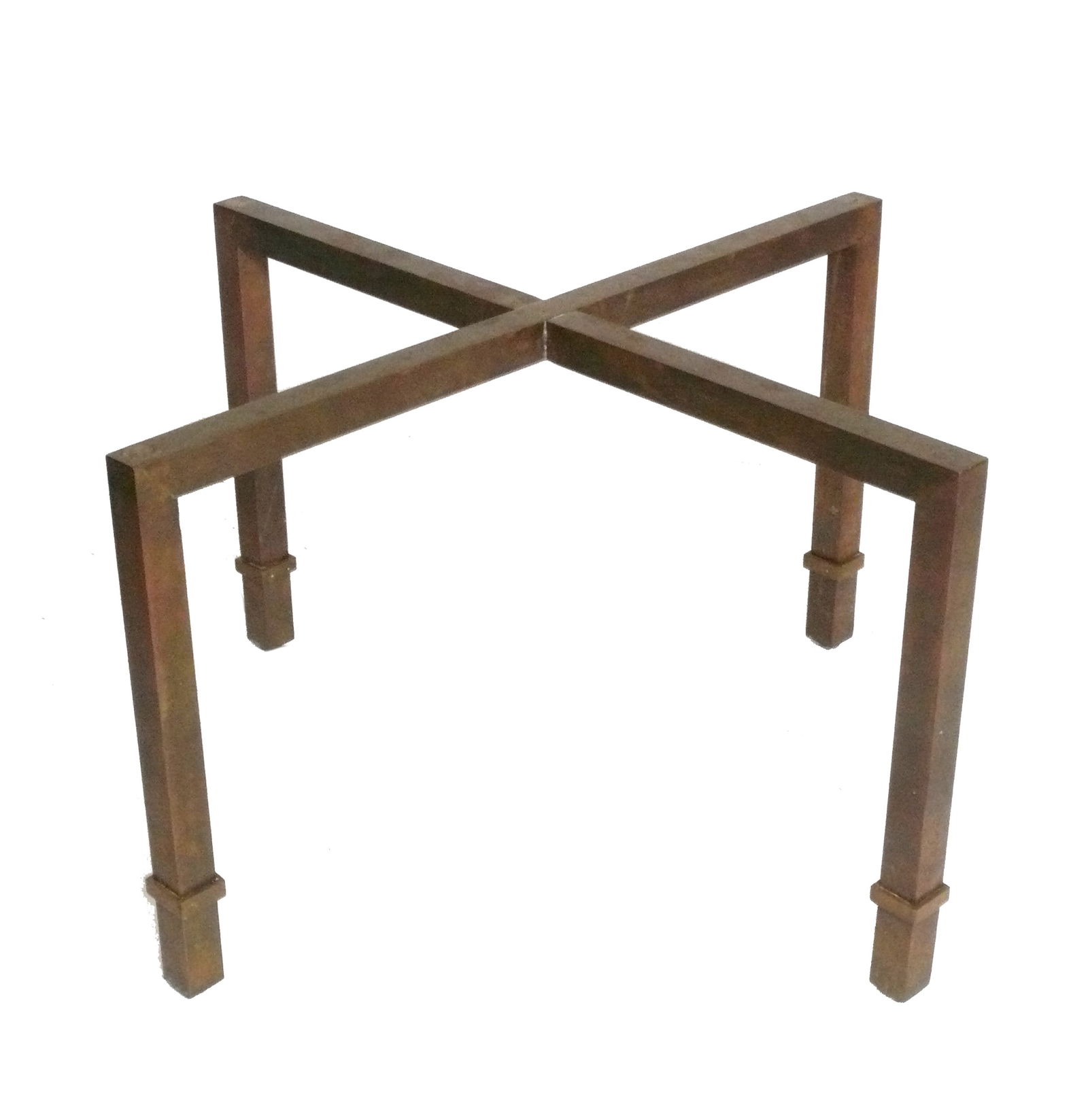 Large Scale Brass Mastercraft Coffee Table Base (1 of 4)