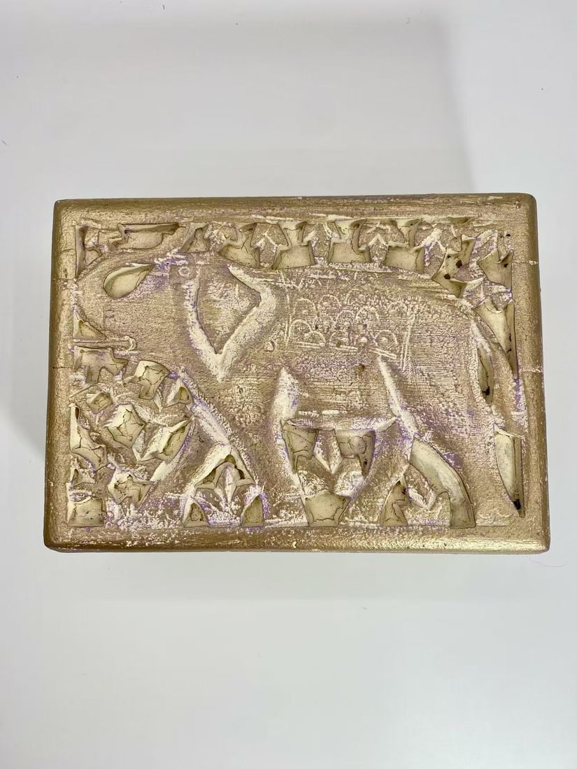 Unsearched Wooden Jewelry Box (1 of 2)