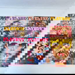 Playboy Magazines Set of 9