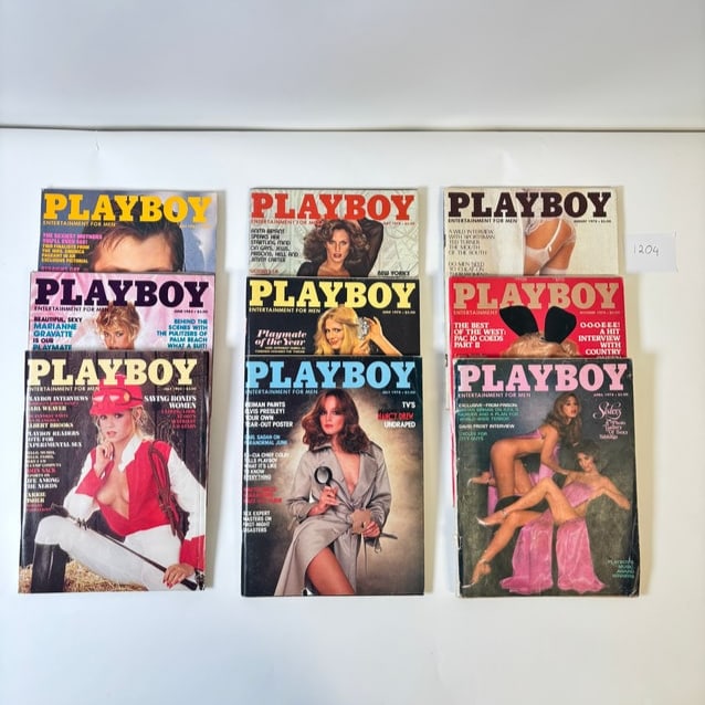 Playboy Magazines Set of 9 (1978 & 1983) (1 of 4)