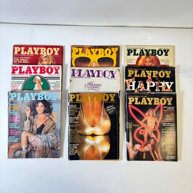Playboy Magazines (1976 & 1982) Set of 9 (1 of 4)