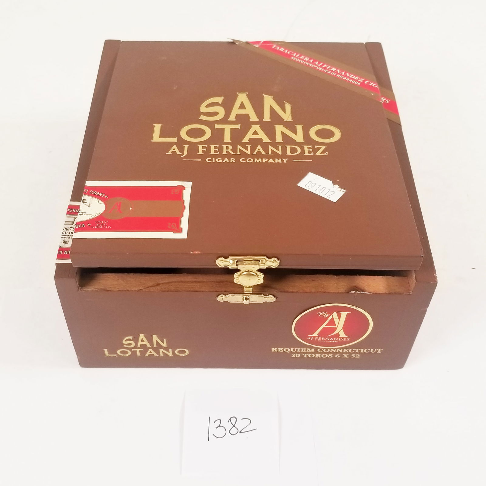 San Lotano AJ Fernandez Wooden Cigar Box: San Lotano AJ Fernandez Wooden Cigar Box