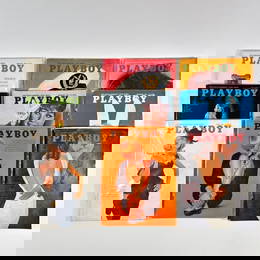 Playboy Magazines Set of 9 (1966 &1967)