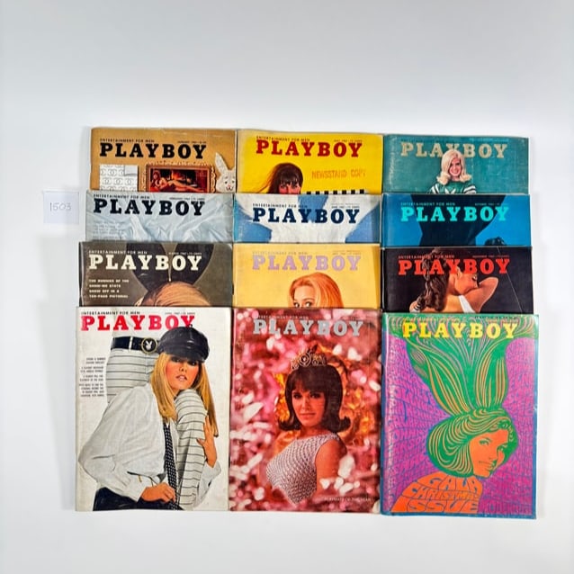 Playboy Magazines Set of 12 (1967, Whole Year) (1 of 4)