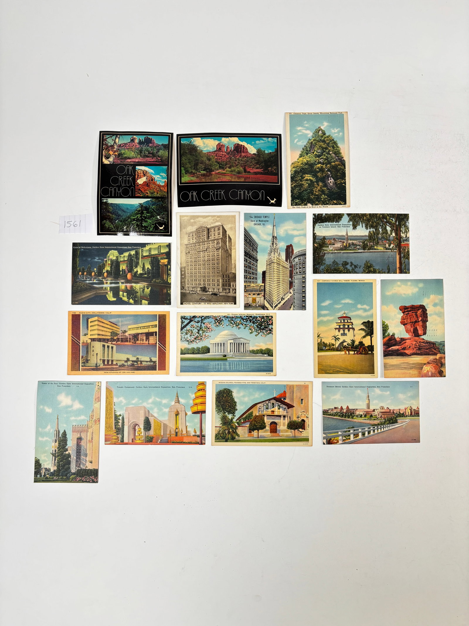 Vintage Postcards San Francisco, DC, Chicago and more set of 15 (1 of 2)