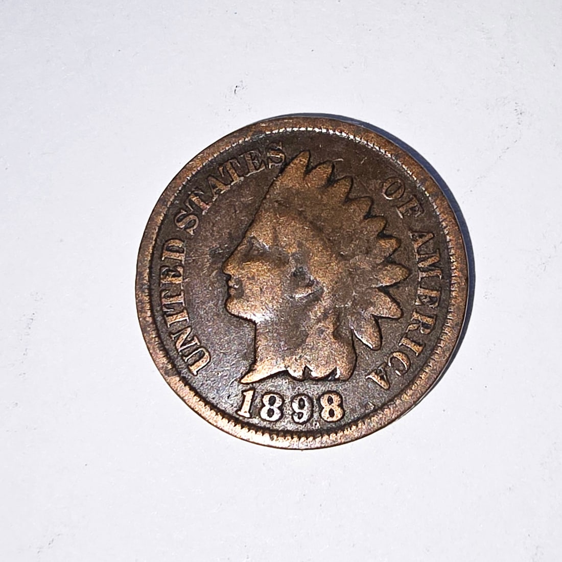 1898 Indian Head Penny (1 of 3)