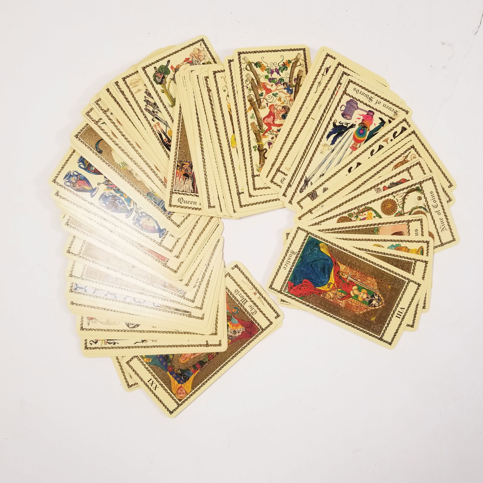 The Medieval Scapini Tarot (1985) by U.S. Games Systems (1 of 5)