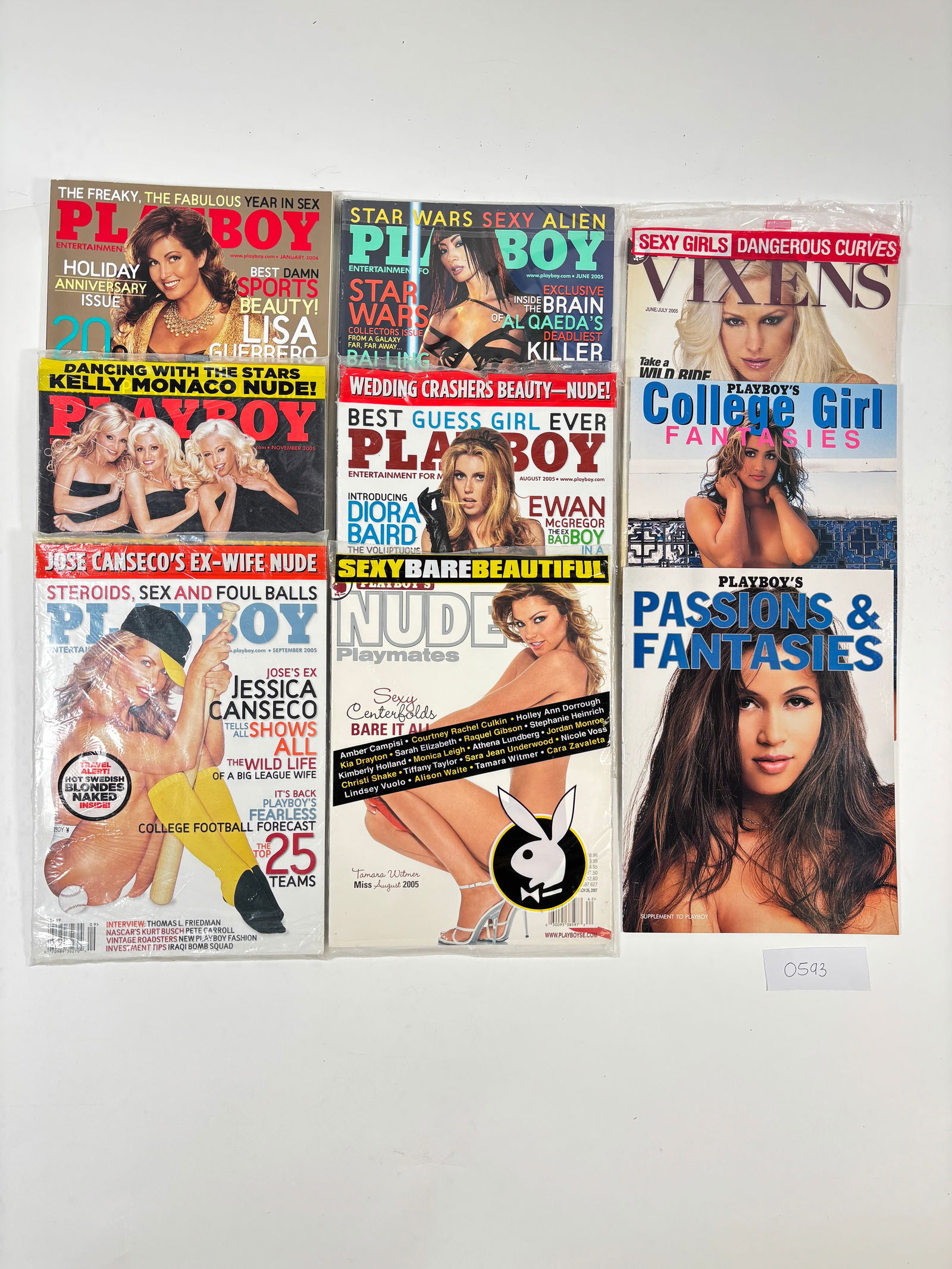 Vintage Playboy Magazines Set of 9 (2005-2006) (1 of 4)