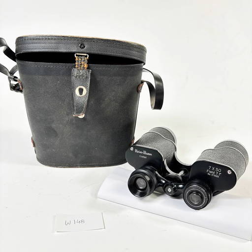 Vintage Sans Streiffe 7x50 Field Binoculars With Case