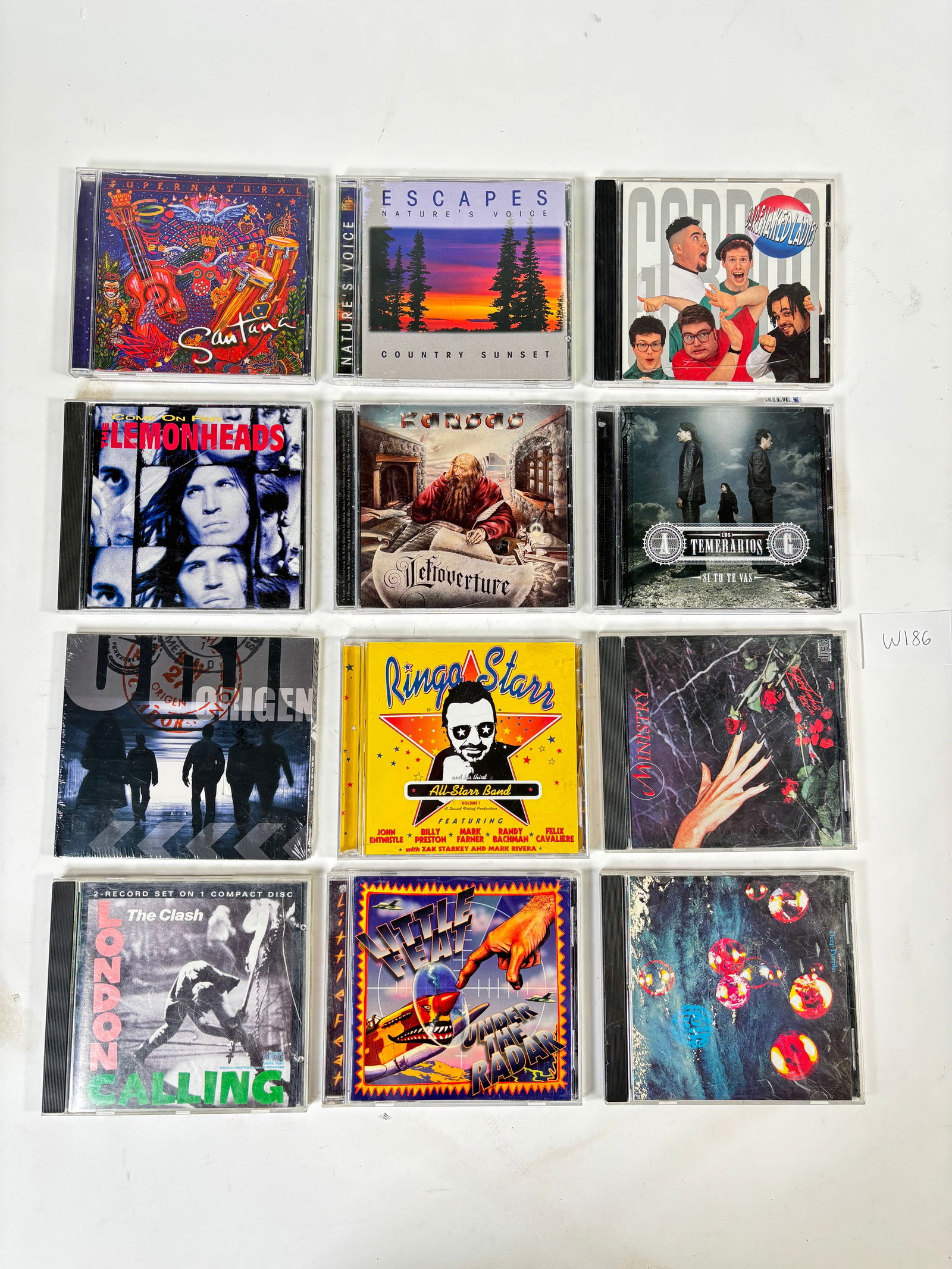 Assortment of Music CD's Set of 12 (Lemonheads, Nature's Escape, The Clash and More) (1 of 2)