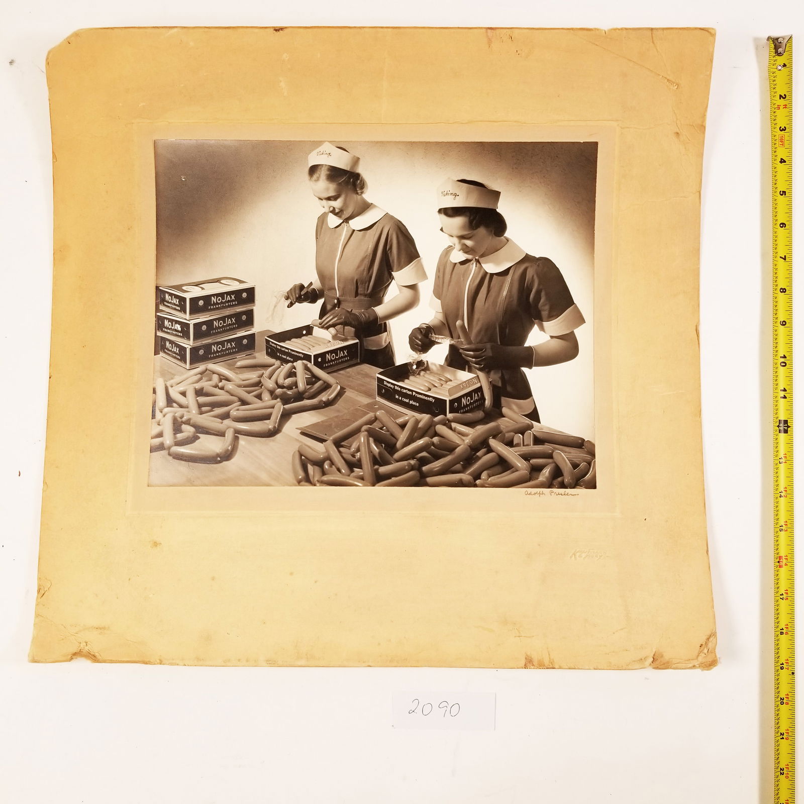 Vintage 1930s Frankfurter Factory Photo ? NoJax Brand (1 of 5)