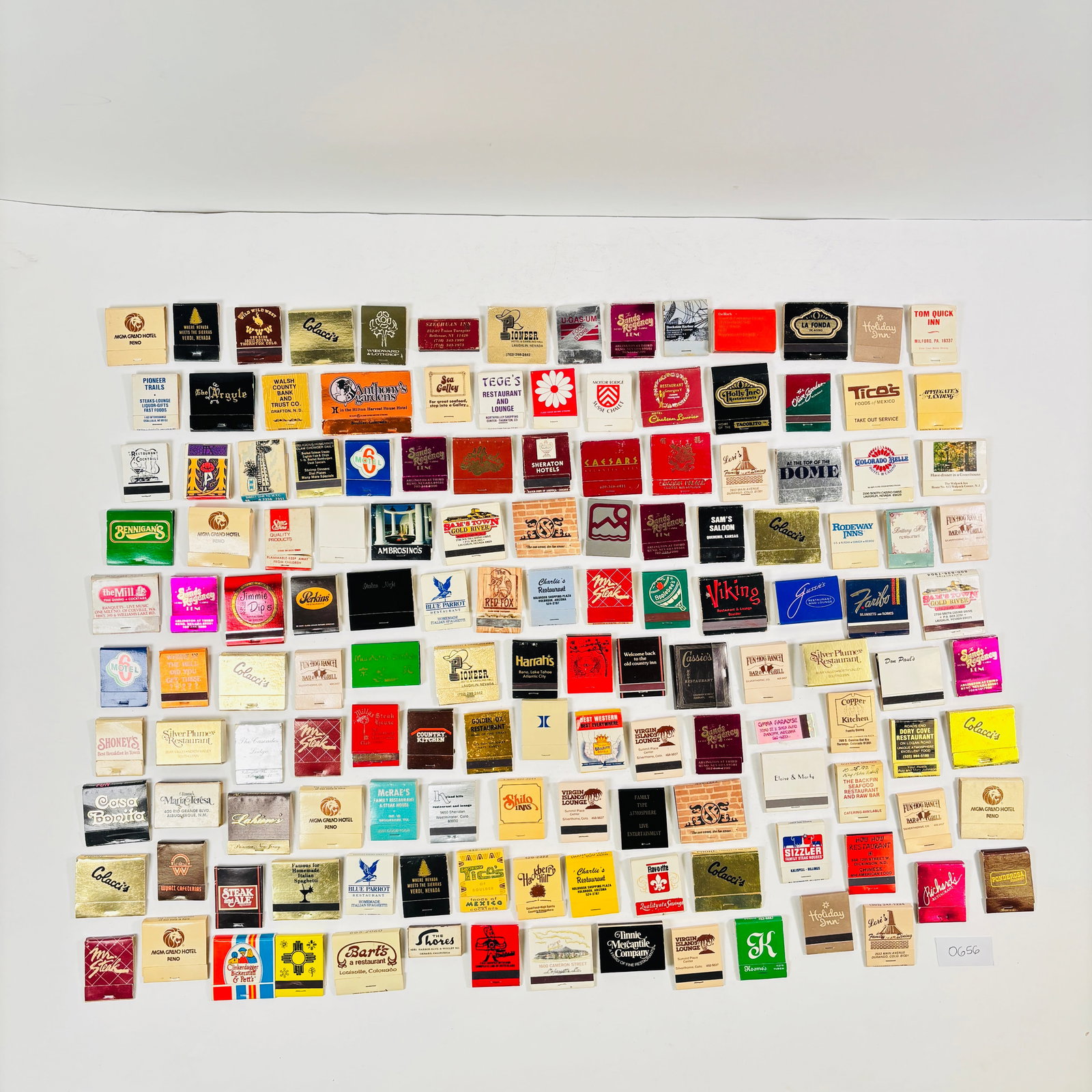 Vintage Matchbooks with Matches - Restaurants, Hotels, Businesses (lot of 90+) (1 of 1)