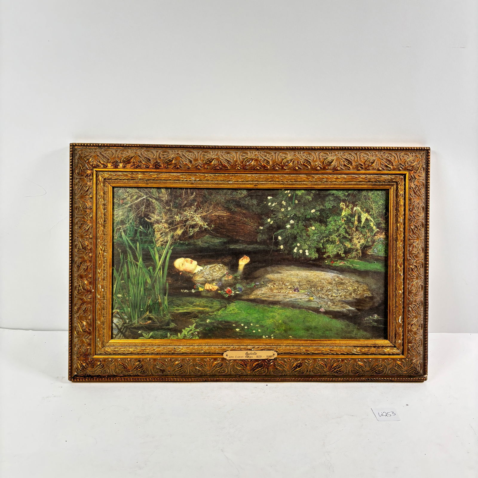 Framed Print of Ophelia by John Everett Millais (1829–1896) (1 of 3)