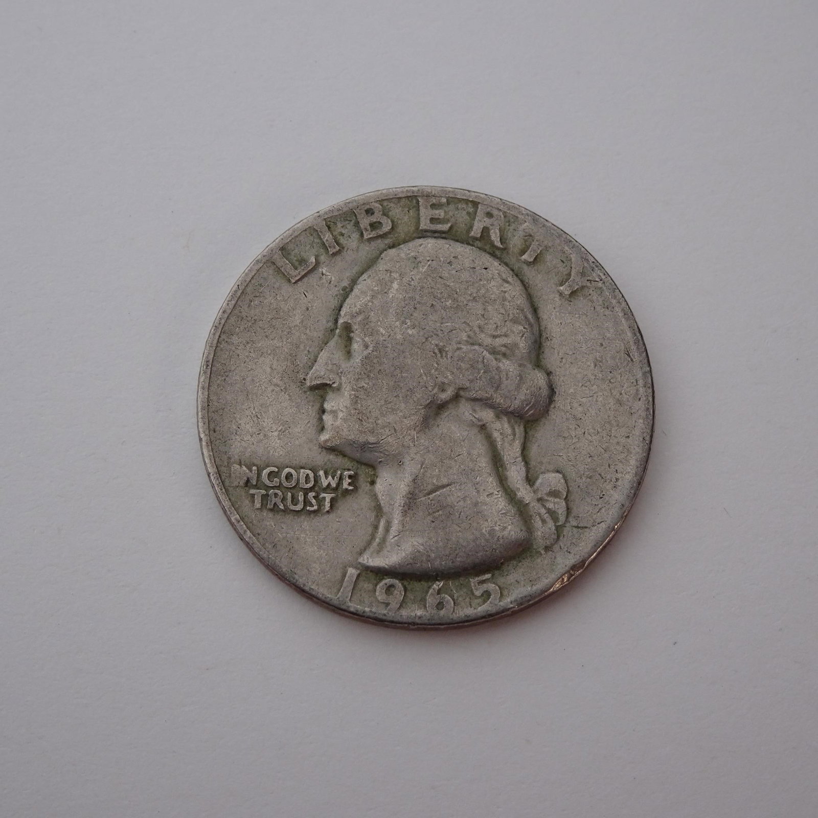 USA Washington Quarter 1965 (1 of 3)