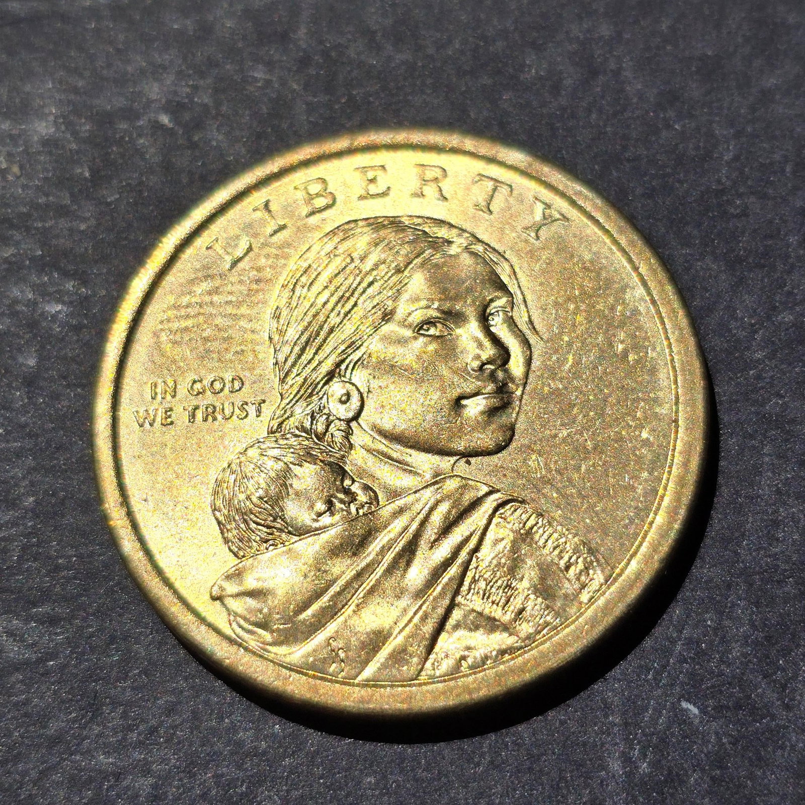 2014  $1 Coin - "Three Sisters" Agriculture Design (1 of 2)