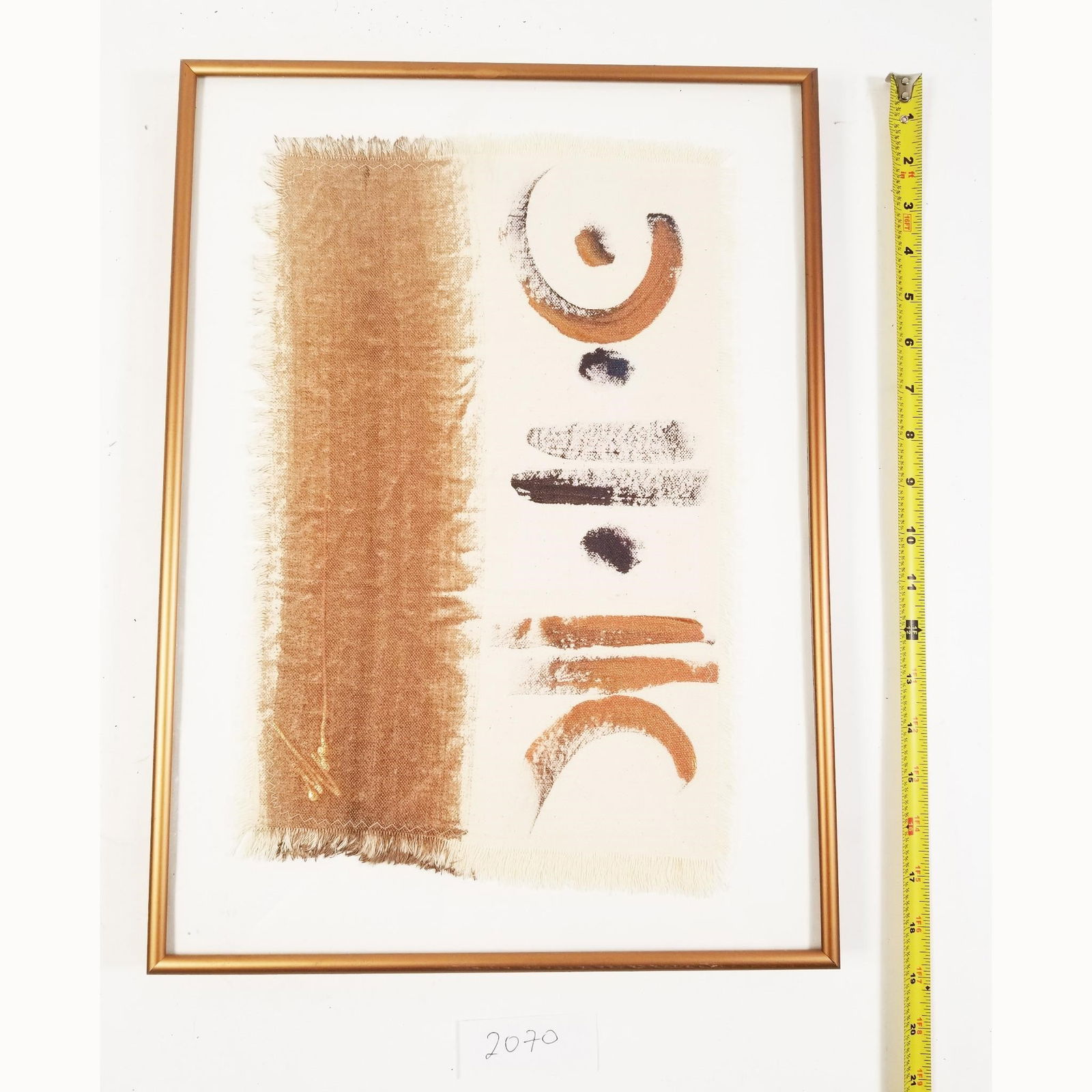 Framed Woven Art Piece (1 of 2)