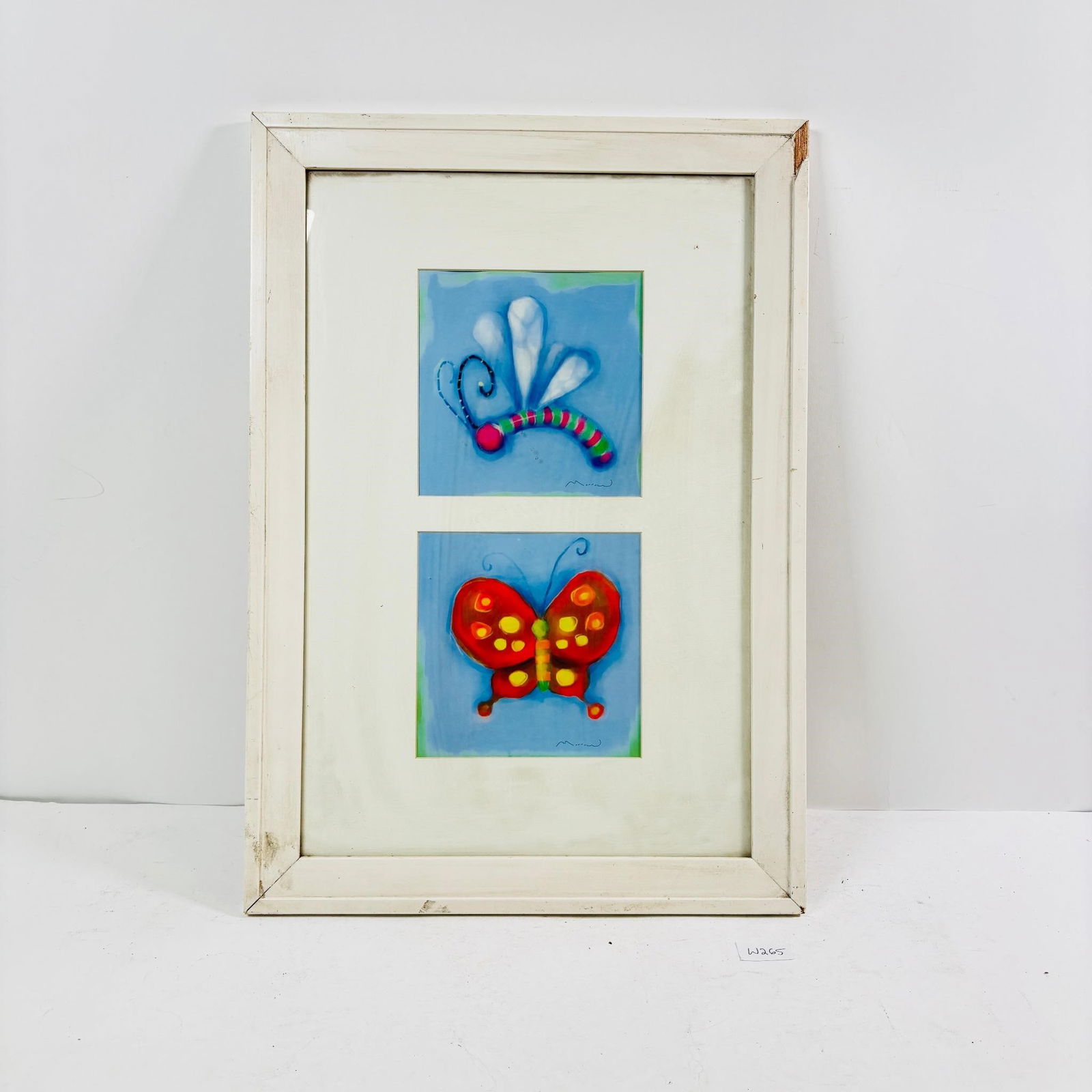 "Butterfly and Dragonfly" Wall Art Print  by... (1 of 4)