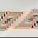 Unique 3D Mixed Media Pieces Set of 2 Signed by...