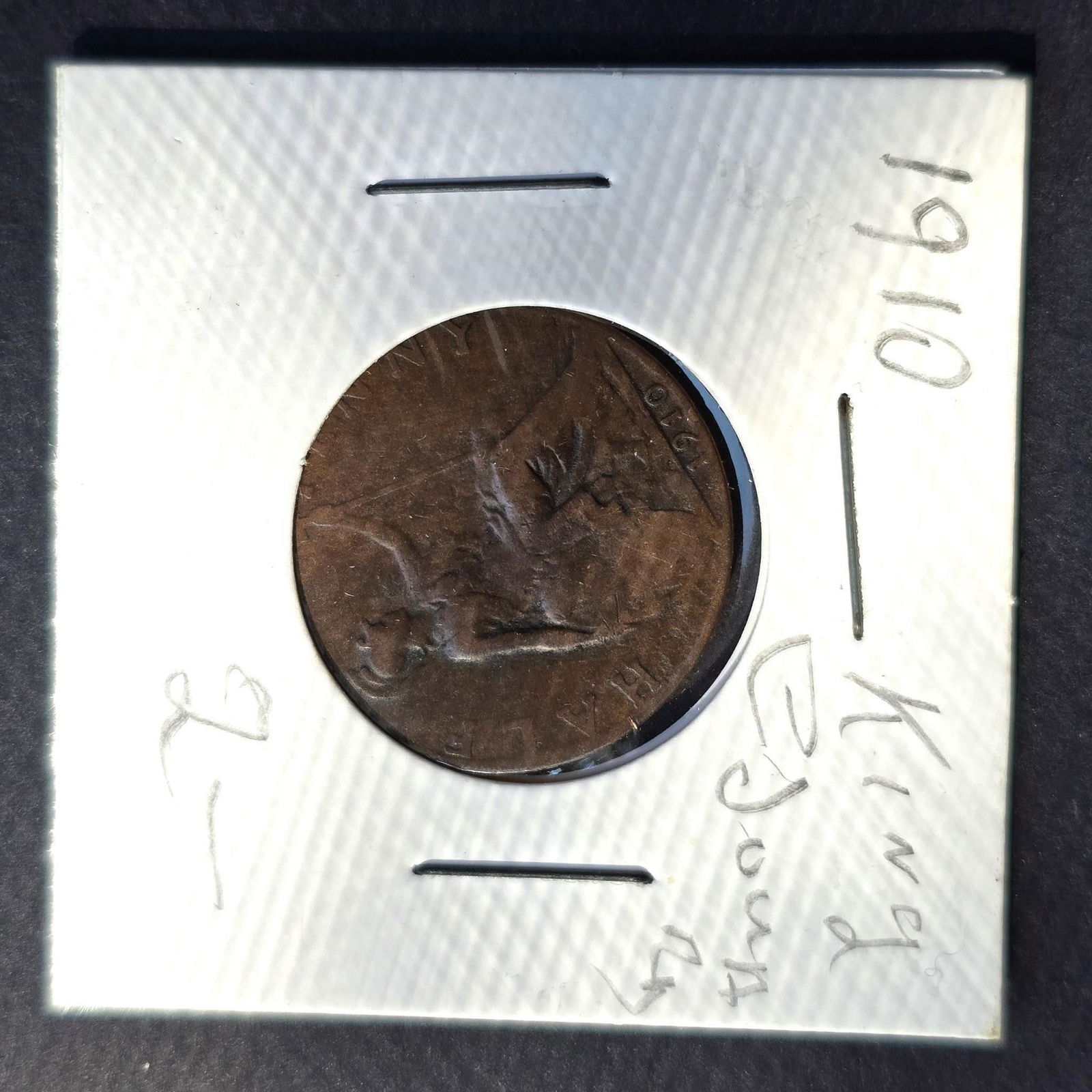 1910 Great Britain One Penny - King Edward VII (1 of 2)