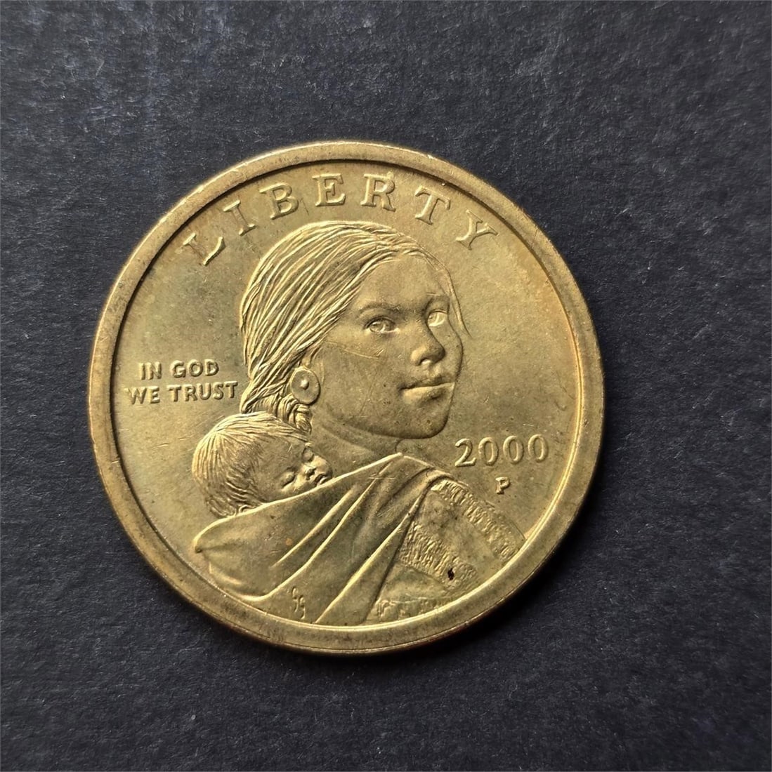2000 P Sacagawea Dollar Coin - First Year of Issue (1 of 2)
