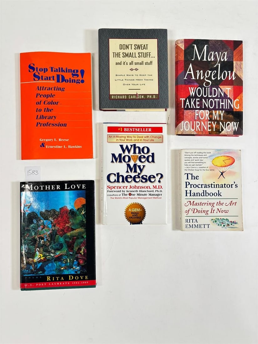 Assortment of books Set of 6 (Self Help Books) (1 of 3)