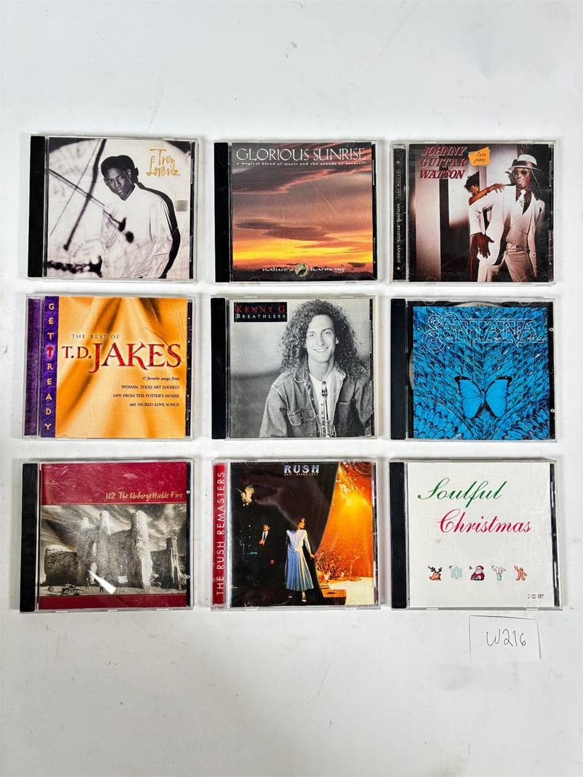 Assortment of Music CD's Set of 9 (Rush, T.D.... (1 of 2)