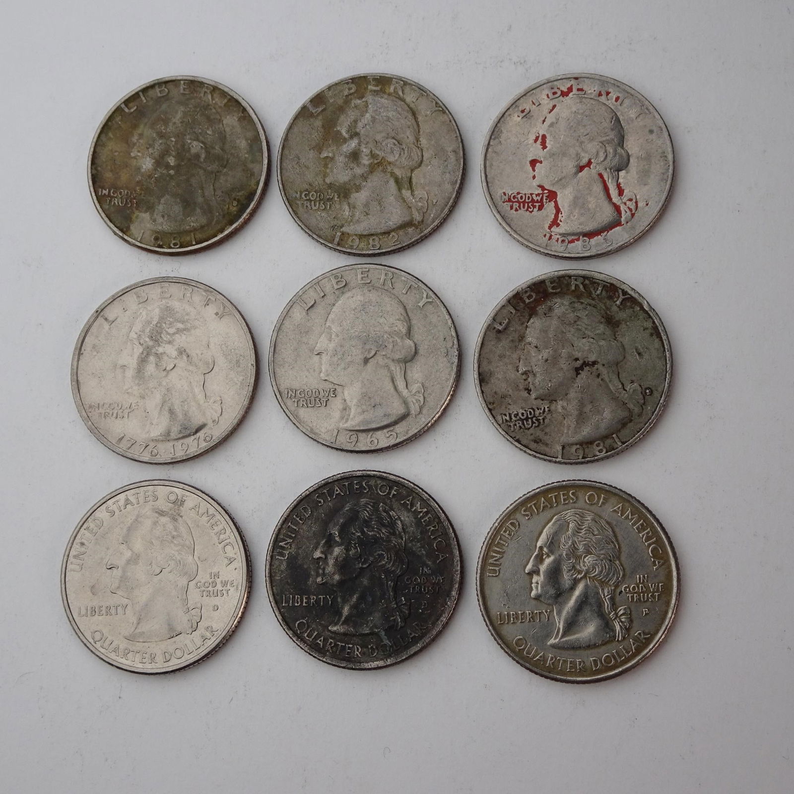 Assortment USA State/ Washington Quarters Set... (1 of 7)