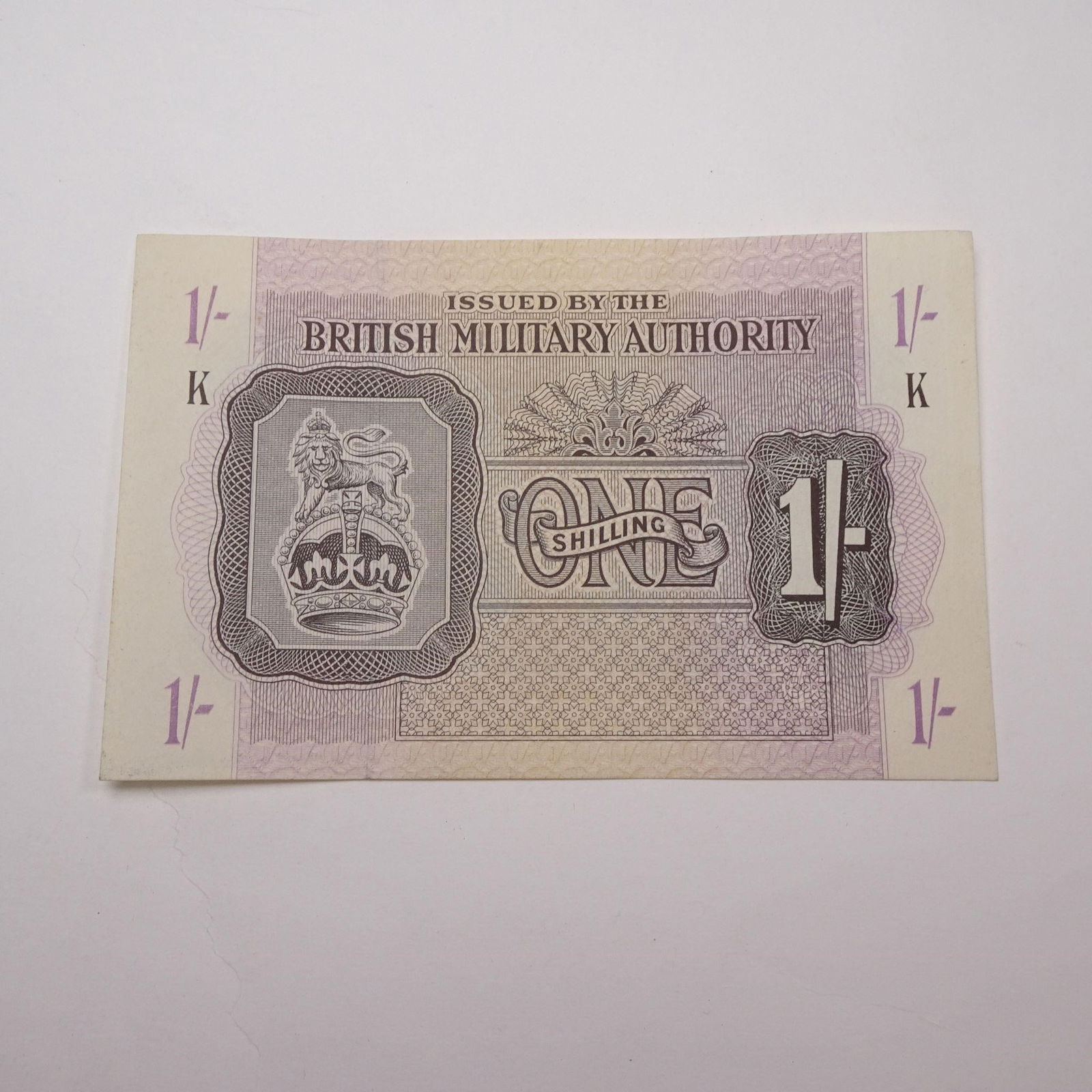 British Military Authority - 1 Shilling 1942-1947 (1 of 2)